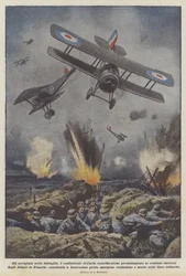 Gli aeroplani nella battaglia